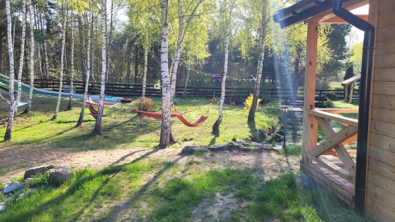 Vip Village Las Woda Rower - Podgrzewany Basen, Balia, Sauna Miedzierza Exterior photo