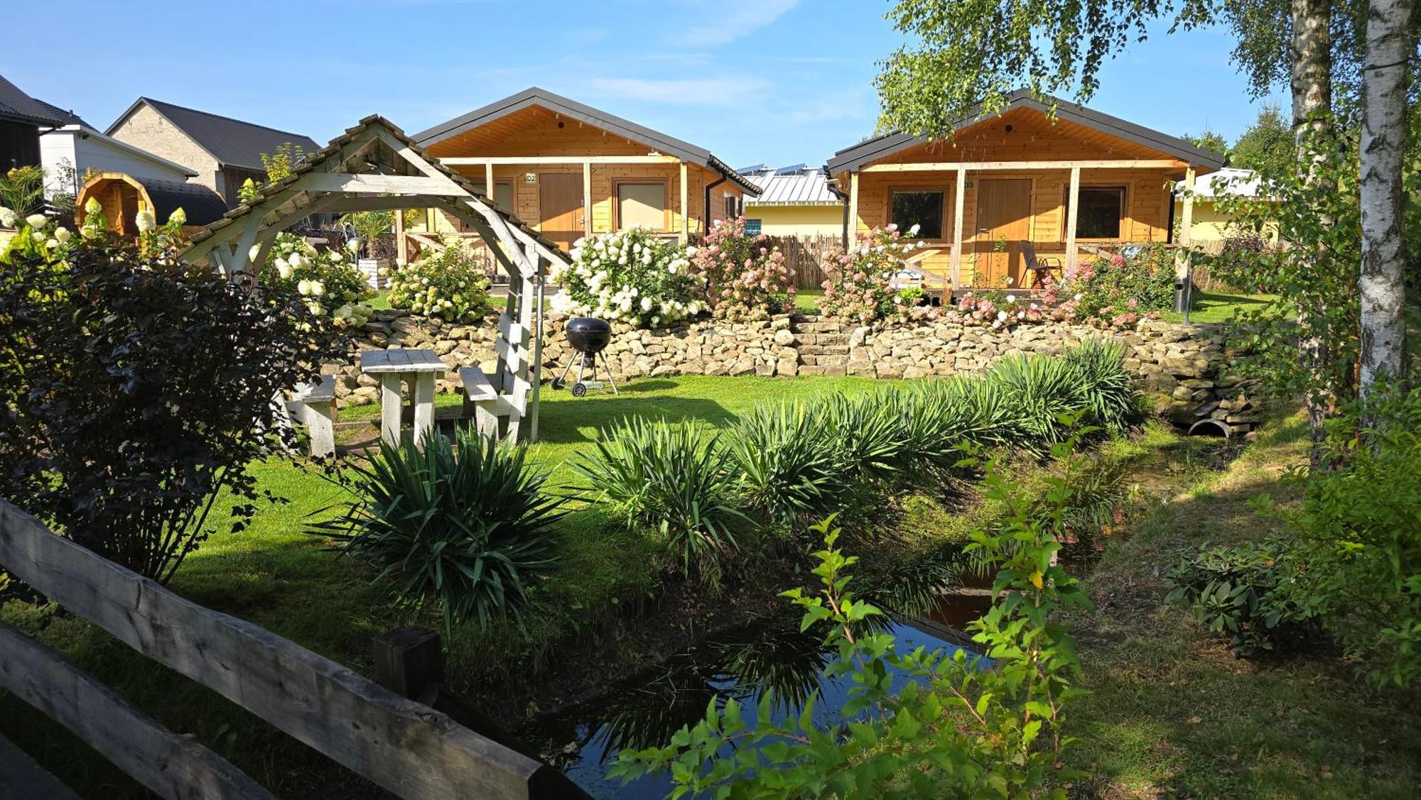 Vip Village Las Woda Rower - Podgrzewany Basen, Balia, Sauna Miedzierza Exterior photo